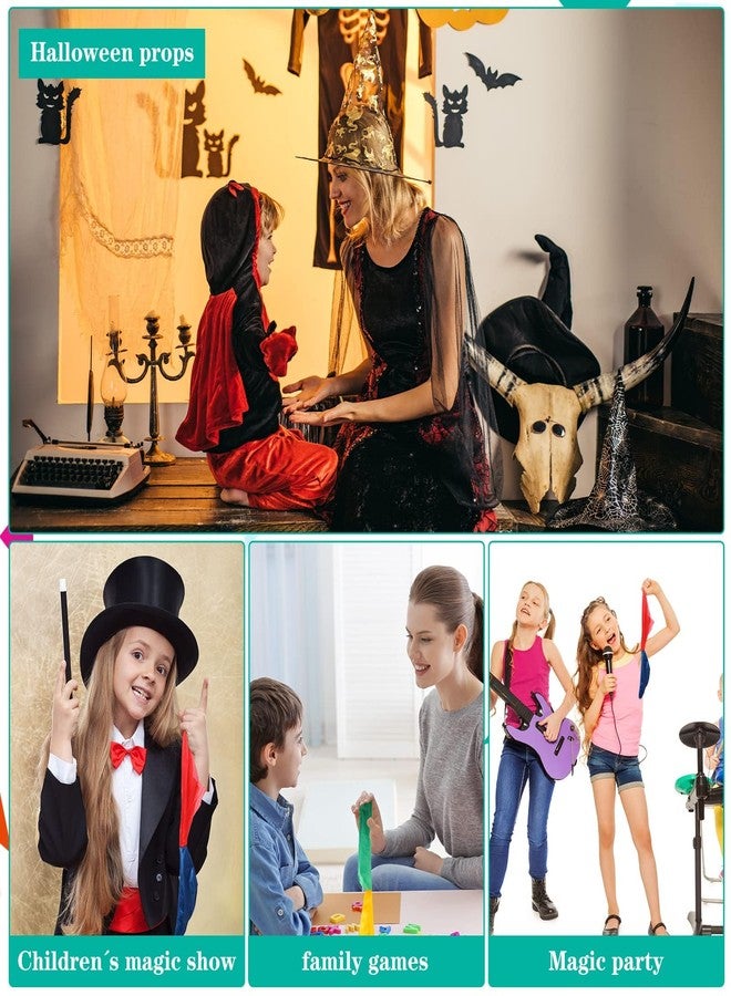 Buildcon 2 Pieces Magic Trick Props for Beginner Magicians, Magic Items for Magic Show, Color Changing Magic Scarf, Street Performances, Children's Parties and School Assemblies - Image 5